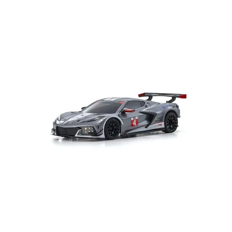 Kyosho Mini-Z MR04 RWD Corvette C8-R Gun Metal/White (W-MM/KT531P)