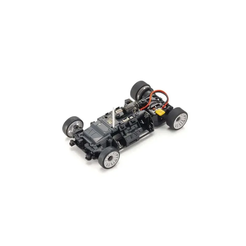 Kyosho Mini-Z MR04 RWD Corvette C8-R Gun Metal/White (W-MM/KT531P) - 4