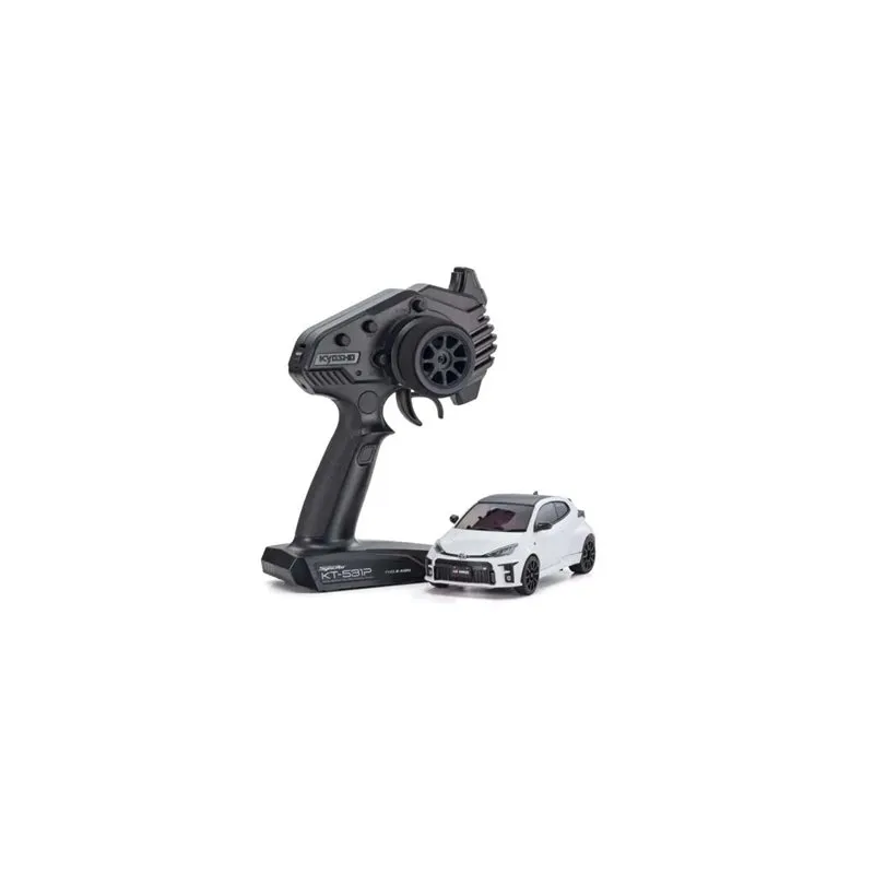 Kyosho Mini-Z MR04 RWD Toyota Yaris White (N-HM/KT531P) w/Gyro & LED