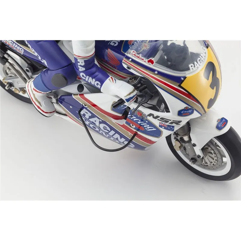 Kyosho Moto Hanging On Racer Honda NSR 1991 1:8 Kit - 9