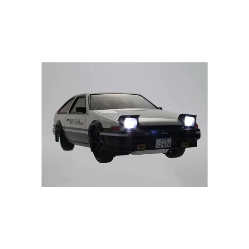 Kyosho First Mini-Z 1:28 Initial-D Toyota Sprinter Trueno AE86 WH/BK - 3