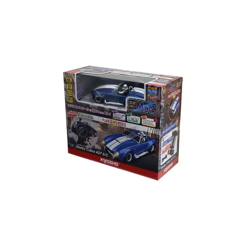 Kyosho First Mini-Z 1:28 Shelby Cobra 427 S/C 1960 Blue - 6