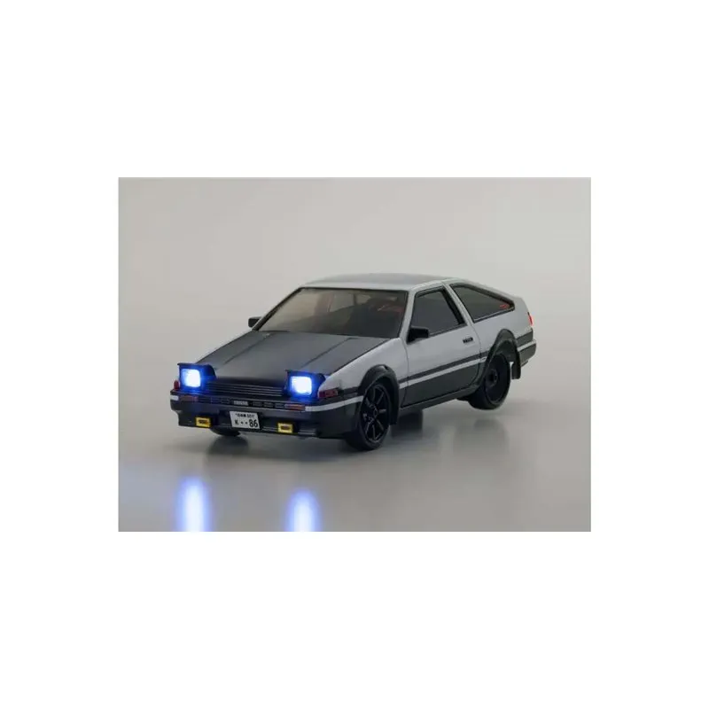 Kyosho First Mini-Z 1:28 Toyota Sprinter Trueno AE86 WH/BK - 6