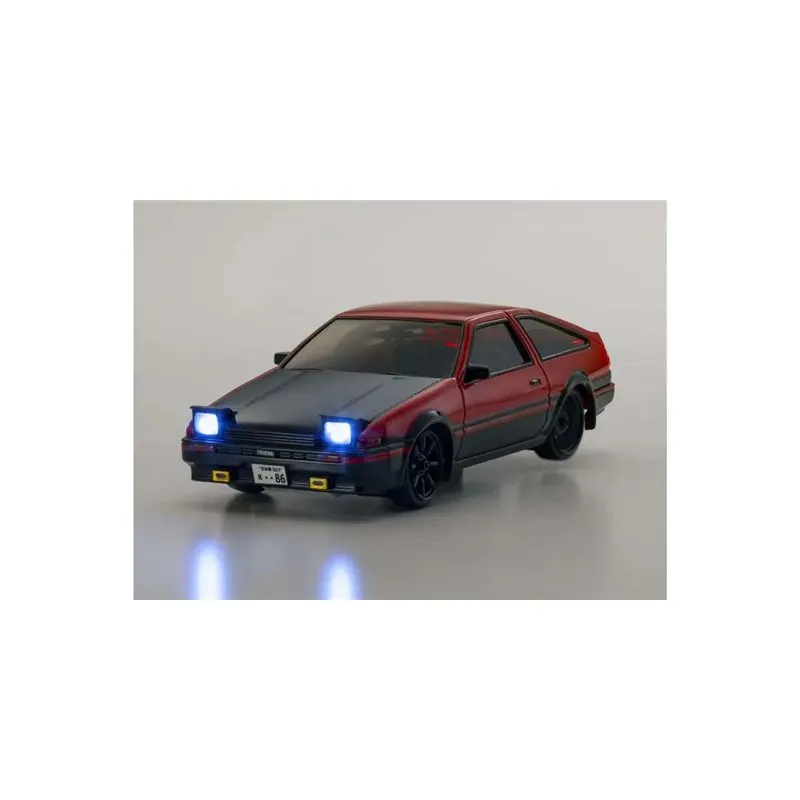 Kyosho First Mini-Z 1:28 Toyota Sprinter Trueno AE86 RD/BK - 5
