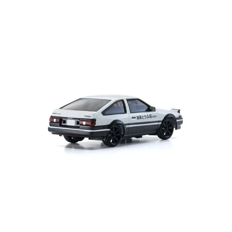 Kyosho First Mini-Z 1:28 Initial-D Sprinter Trueno AE86 WH/BK Carbon - 3