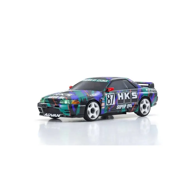 Kyosho Autoscale Mini-Z Skyline GT-R R32 1993 HKS 87 (MA020)