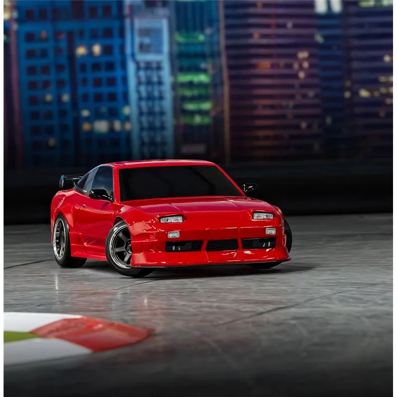 4-TEC Drift 2WD Nissan 240SX XL-5 TQi Röd - 5