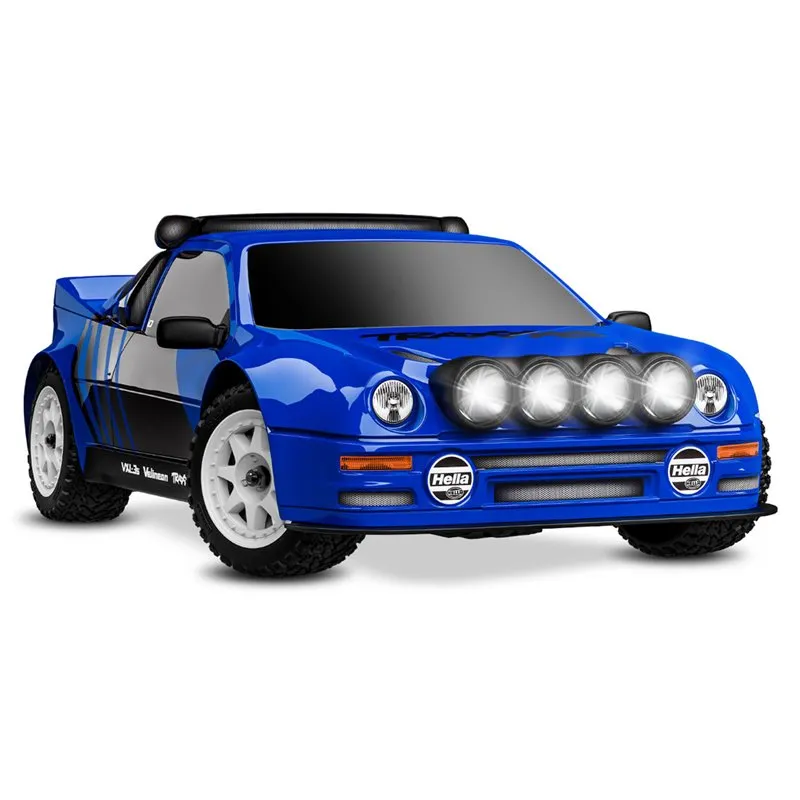 Mini Rally Ford RS200 RTR TQi VXL-3s Blå - USB-C Laddare / 2s LiPo