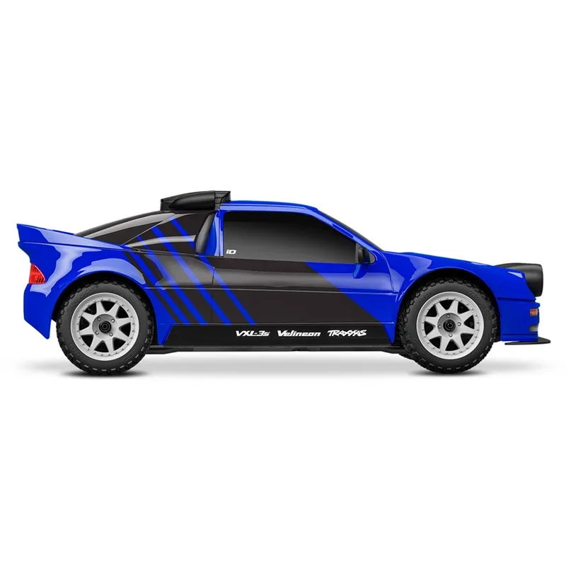 Mini Rally Ford RS200 RTR TQi VXL-3s Blå - USB-C Laddare / 2s LiPo - 3