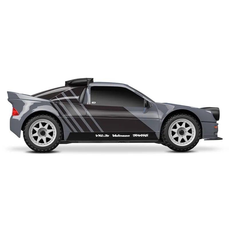 Mini Rally Ford RS200 RTR TQi VXL-3s Grå - USB-C Laddare / 2s LiPo - 3