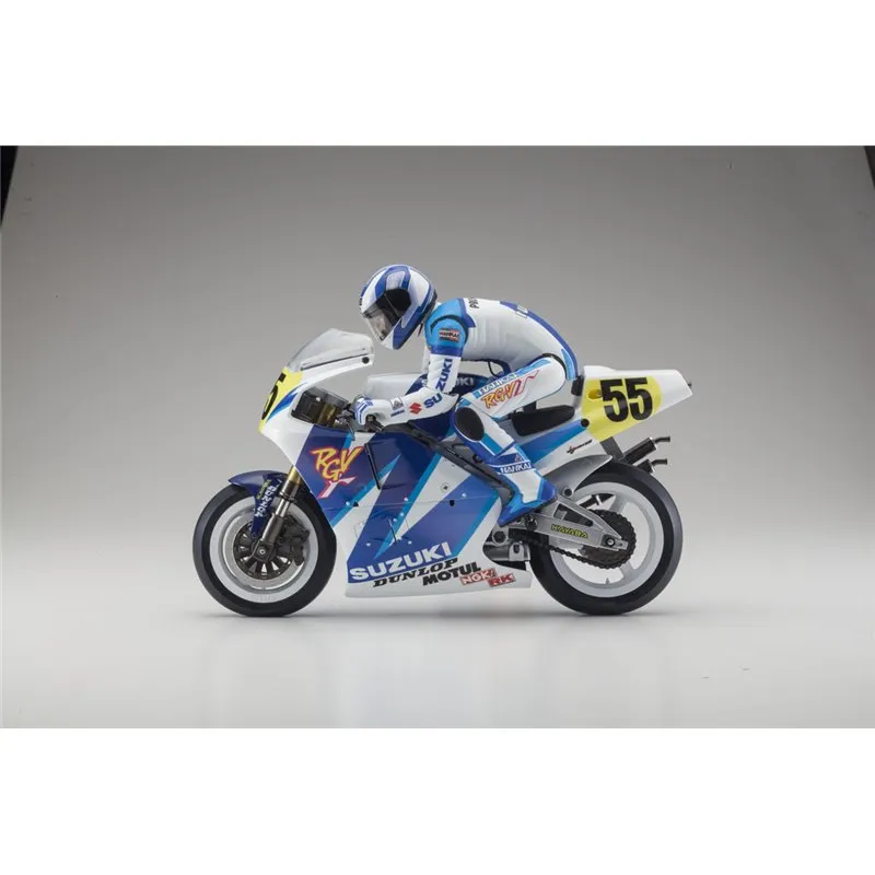 Kyosho Moto Hanging On Racer S.R.T. Suzuki RGV 1992 1:8 Kit - 4