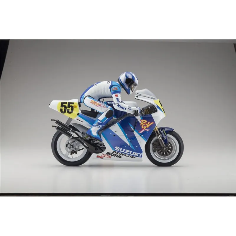 Kyosho Moto Hanging On Racer S.R.T. Suzuki RGV 1992 1:8 Kit - 5