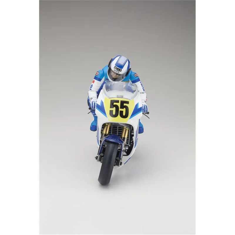 Kyosho Moto Hanging On Racer S.R.T. Suzuki RGV 1992 1:8 Kit - 7