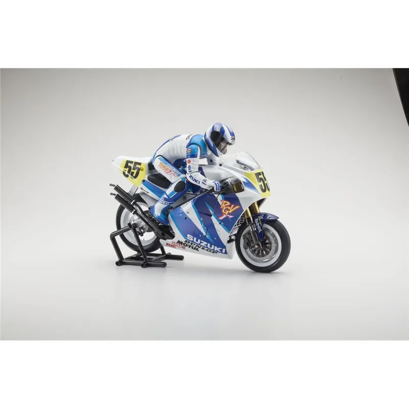 Kyosho Moto Hanging On Racer S.R.T. Suzuki RGV 1992 1:8 Kit - 9