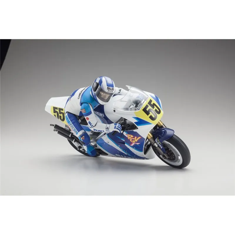 Kyosho Moto Hanging On Racer S.R.T. Suzuki RGV 1992 1:8 Kit - 10