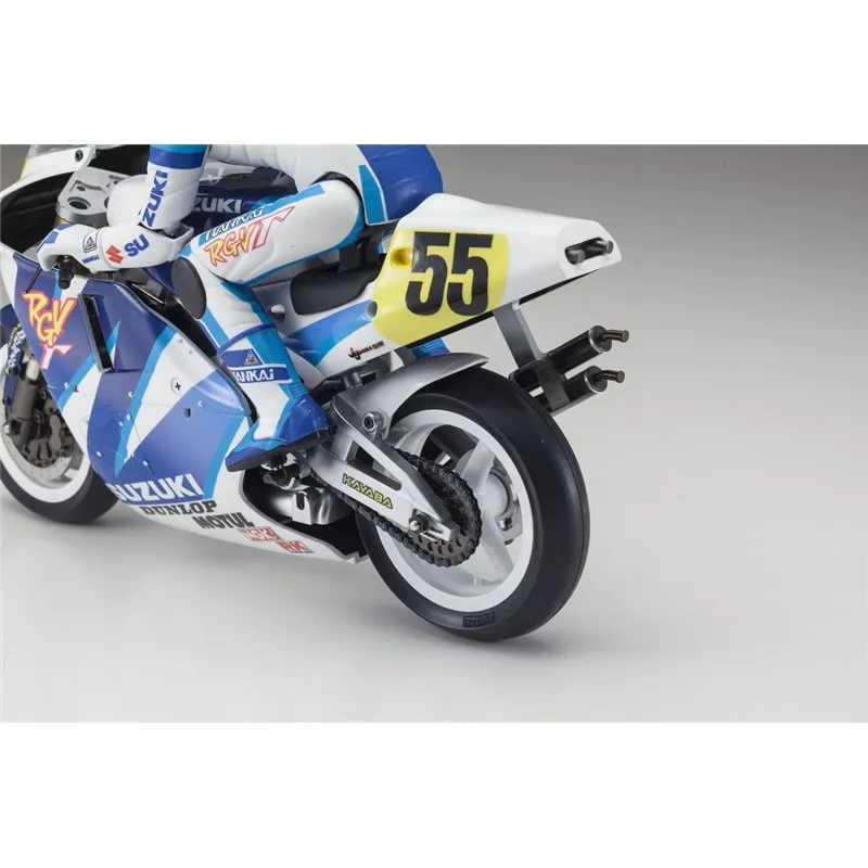 Kyosho Moto Hanging On Racer S.R.T. Suzuki RGV 1992 1:8 Kit - 12