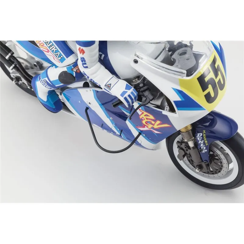 Kyosho Moto Hanging On Racer S.R.T. Suzuki RGV 1992 1:8 Kit - 15