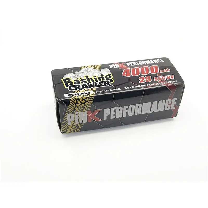 Pink Bashing Crawler LiPo 2S 7.6V-4000-55C (Multi) 96x42x21mm Shorty - 3