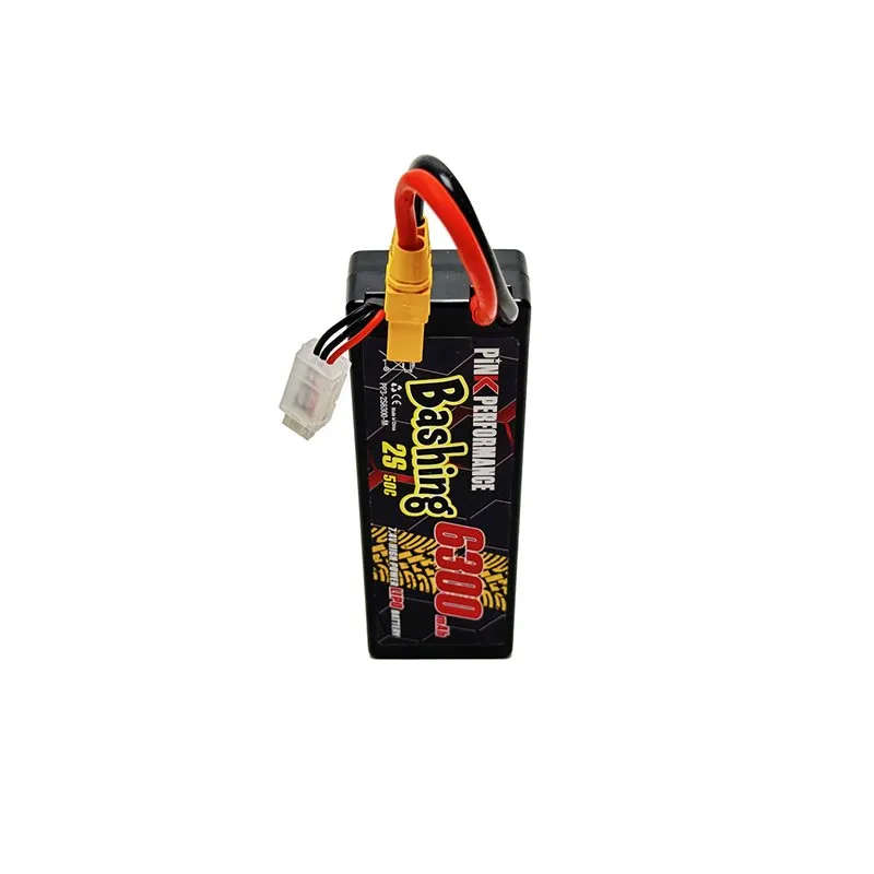 Pink Bashing LiPo 2S 7.4V-6300-50C (Multi) 139x47x25mm 325g - 2