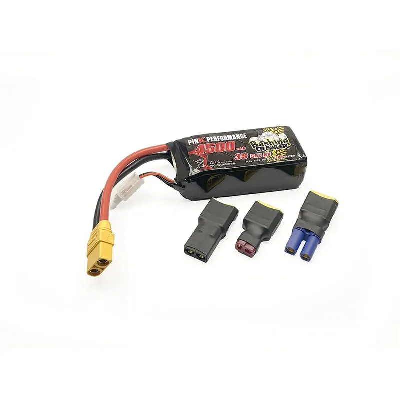 Pink Bashing Crawler LiPo 3S 11.4V-4500-55C (Multi) 96x42x34mm Shorty