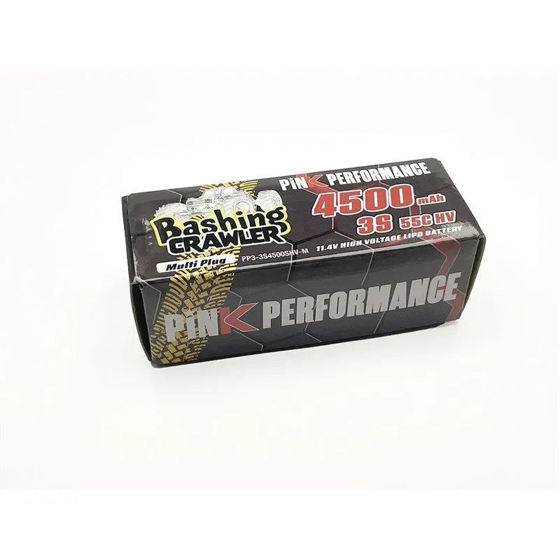 Pink Bashing Crawler LiPo 3S 11.4V-4500-55C (Multi) 96x42x34mm Shorty - 3