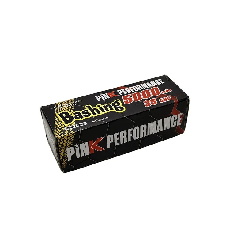 Pink Bashing LiPo 3S 11.1V-5000-50C (Multi) 139x47x39mm 450g - 4