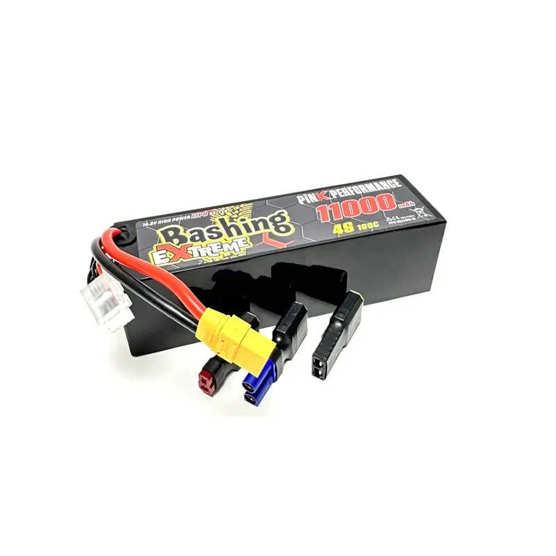 Pink Extreme Bashing LiPo 4S 14.8V-11000-100C Multi 178x52x53mm 985g
