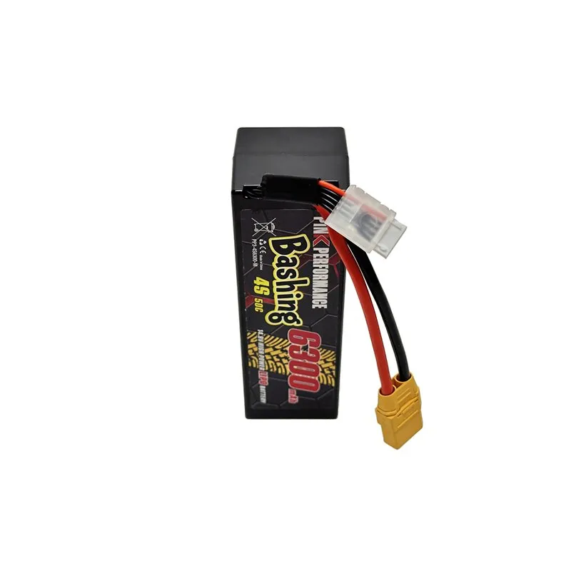 Pink Bashing LiPo 4S 14.8V-6300-50C (Multi) 139x47x49mm 600g - 3