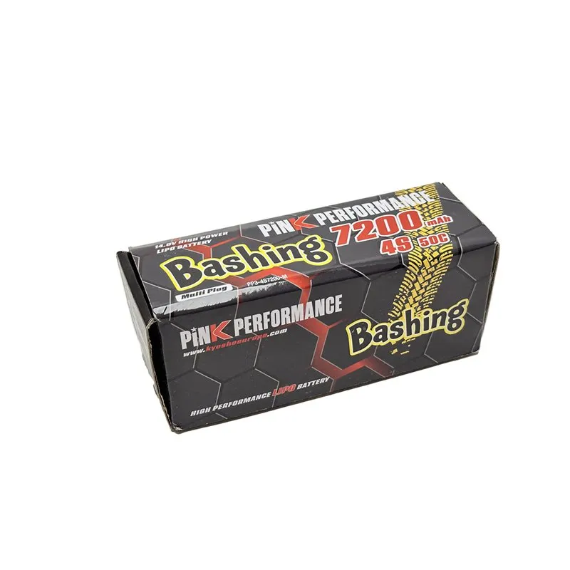 Pink Bashing LiPo 4S 14.8V-7200-50C (Multi) 139x47x49mm 655g - 3