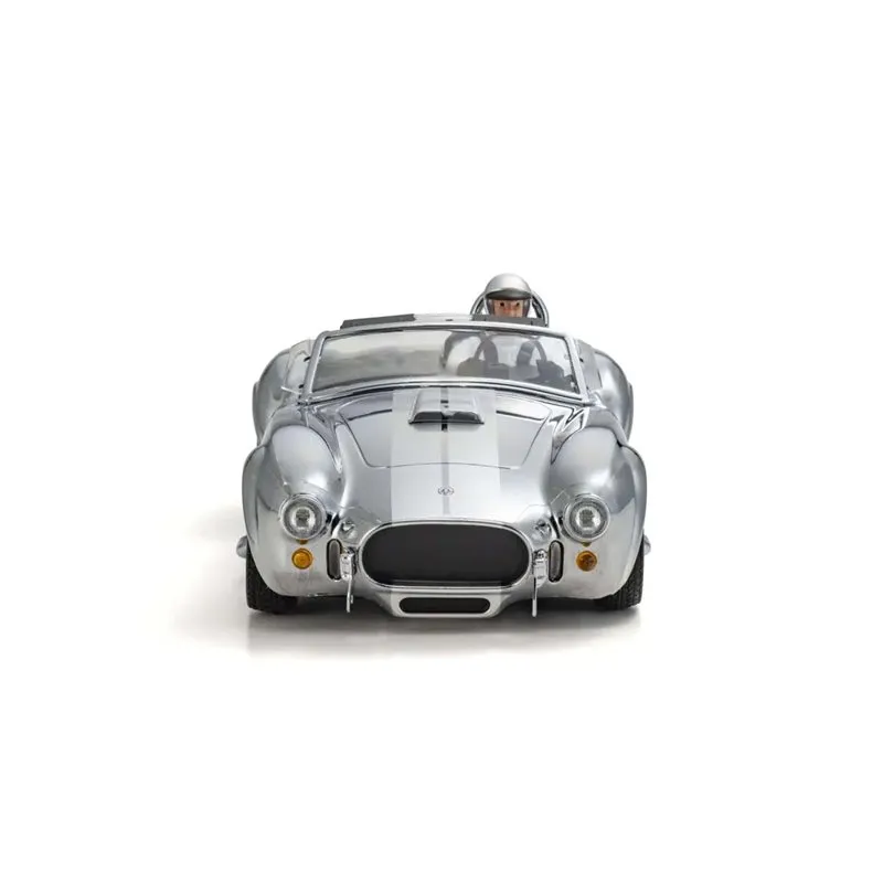 Kyosho First Mini-Z 1:28 Shelby Cobra 427 S/C 1960 Crome - 5