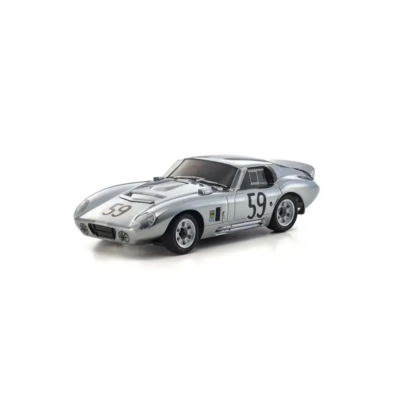 Kyosho First Mini-Z 1:28 Shelby Cobra Daytona No.59 Crome