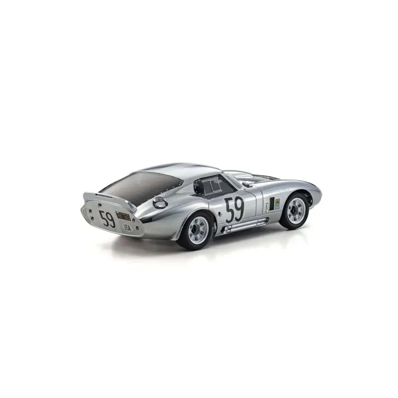 Kyosho First Mini-Z 1:28 Shelby Cobra Daytona No.59 Crome - 3