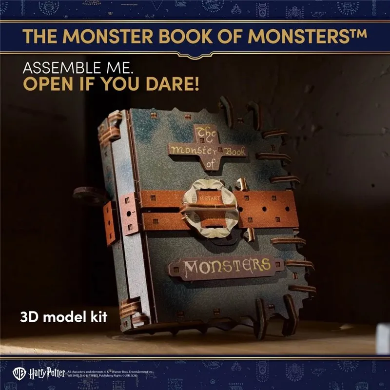 Ugears The Monster Book of Monsters Harry Potter - 8