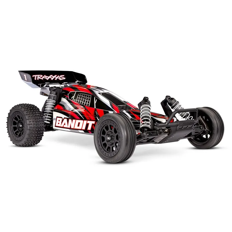 Bandit 2WD 1/10 RTR TQ EHD Red-X USB-C Laddare/ 7 cell NiMH 3000mAh