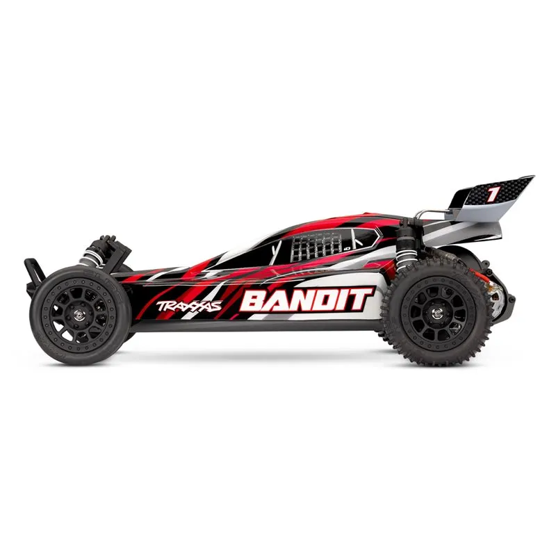 Bandit 2WD 1/10 RTR TQ EHD Red-X USB-C Laddare/ 7 cell NiMH 3000mAh - 2
