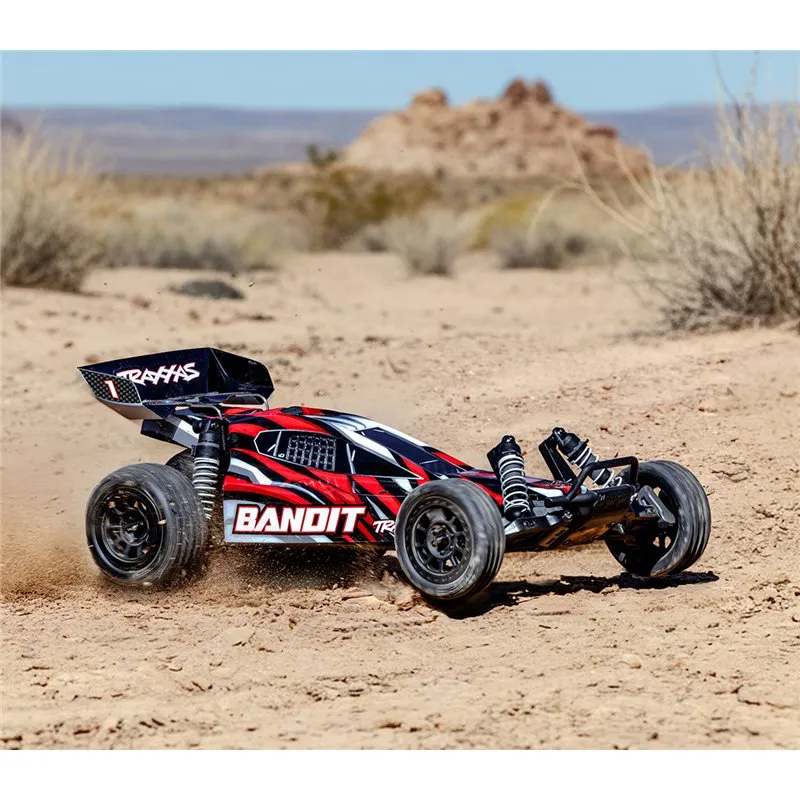 Bandit 2WD 1/10 RTR TQ EHD Red-X USB-C Laddare/ 7 cell NiMH 3000mAh - 7