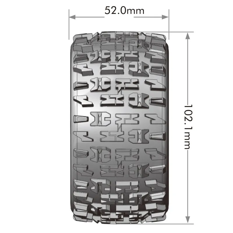 Däck & Fälg ST-PIONEER Mini Maxx/ XRT (0 & 1/2 Offset Hex) (2) - 2
