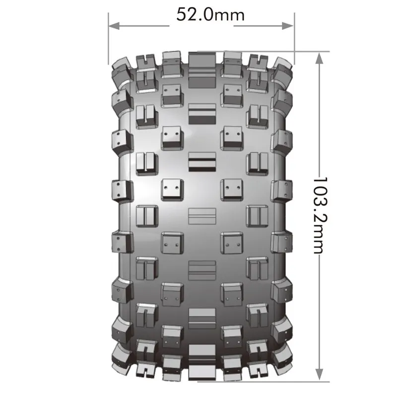 Däck & Fälg ST-ROCK Mini Maxx/ XRT (0 & 1/2 Offset Hex) (2) - 2