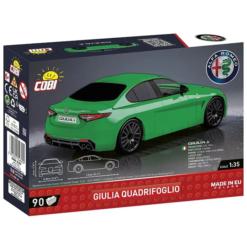 ALFA ROMEO GIULIA QUADRIFOGLIO, 90 PCS ALFA ROMEO  - 6