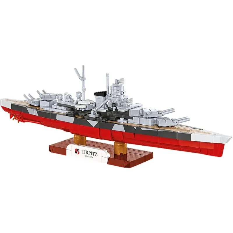 BATTLESHIP TIRPITZ, 600 PCS HC WWII 