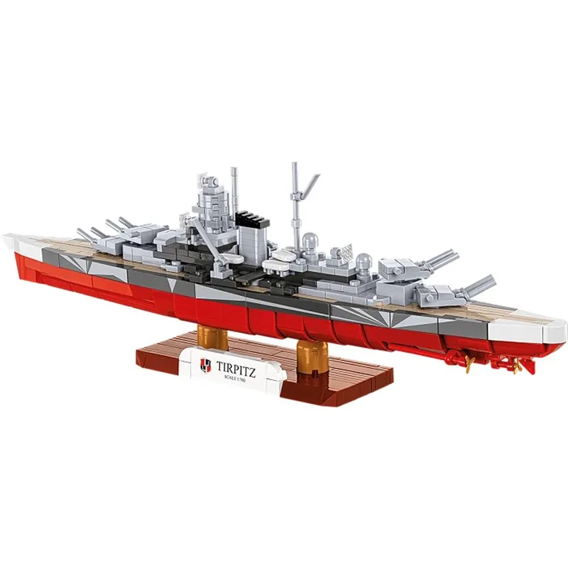 BATTLESHIP TIRPITZ, 600 PCS HC WWII  - 2
