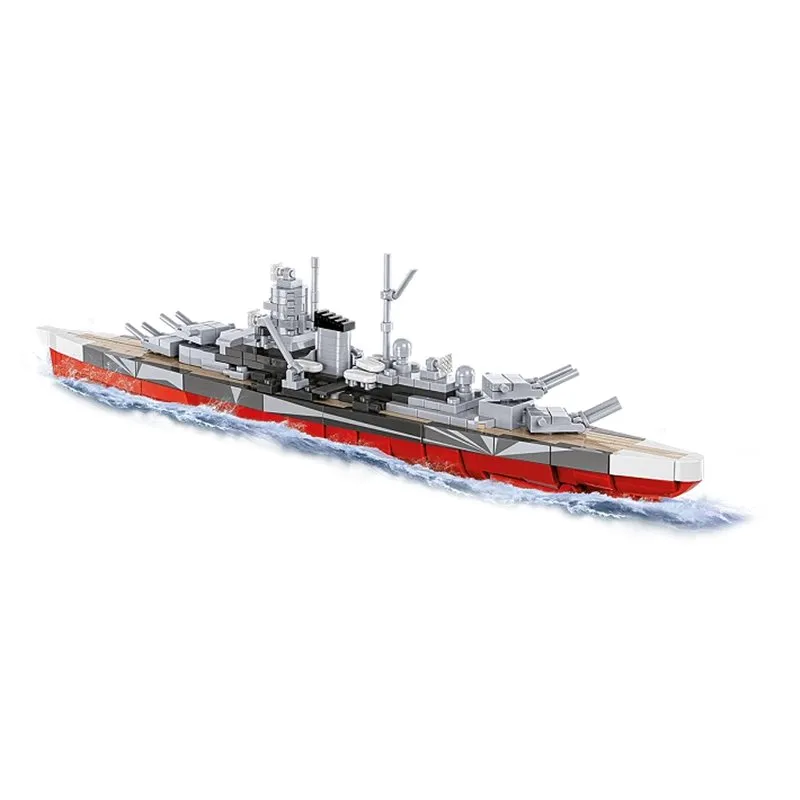 BATTLESHIP TIRPITZ, 600 PCS HC WWII  - 6