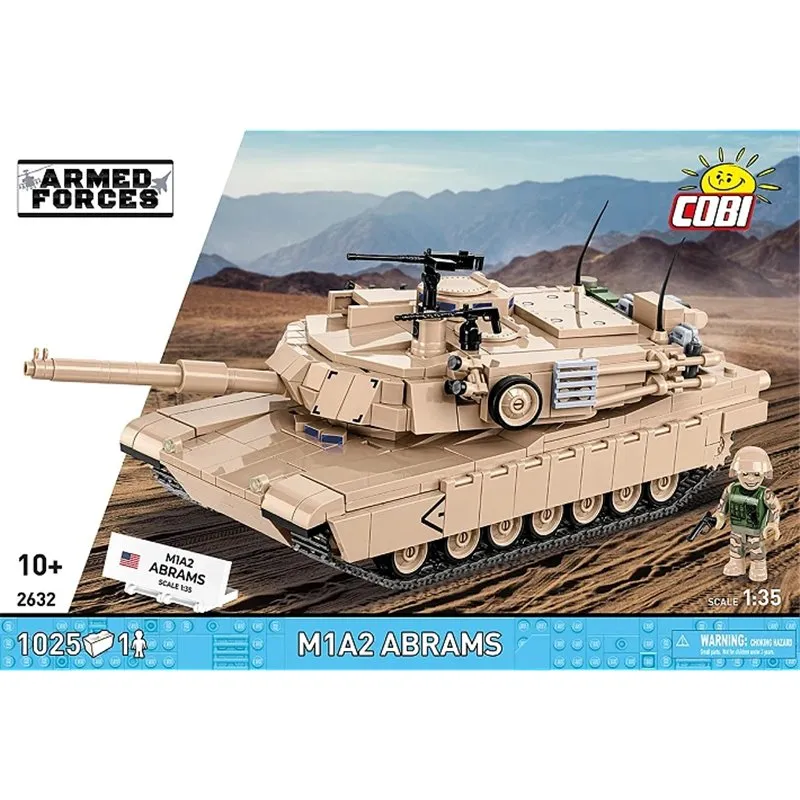 M1A2 ABRAMS 1:35 US, 1000 PCS ARMED FORCES  - 3