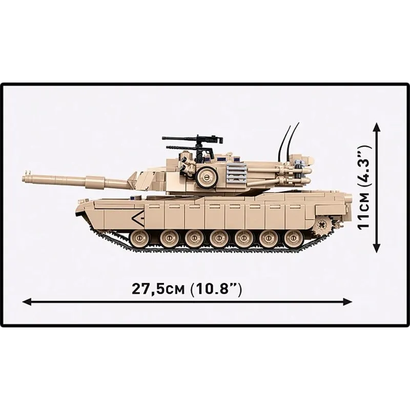 M1A2 ABRAMS 1:35 US, 1000 PCS ARMED FORCES  - 11