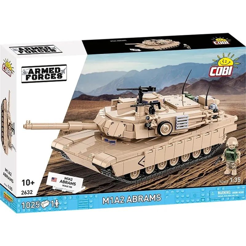 M1A2 ABRAMS 1:35 US, 1000 PCS ARMED FORCES  - 14