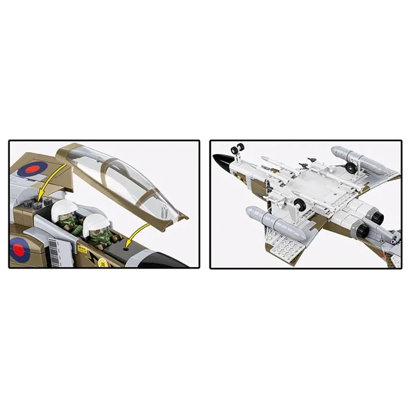 F-4F PHANTOM II RAF, 728 PCS ARMED FORCES  - 8