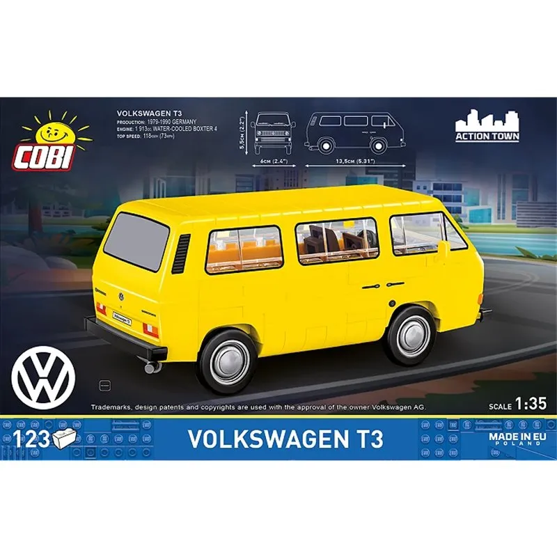 VOLKSWAGEN TRANSPORTER III 1979, 140 PCS VOLKSWAGEN  - 4