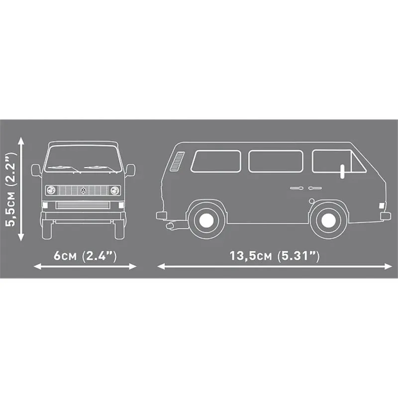VOLKSWAGEN TRANSPORTER III 1979, 140 PCS VOLKSWAGEN  - 5