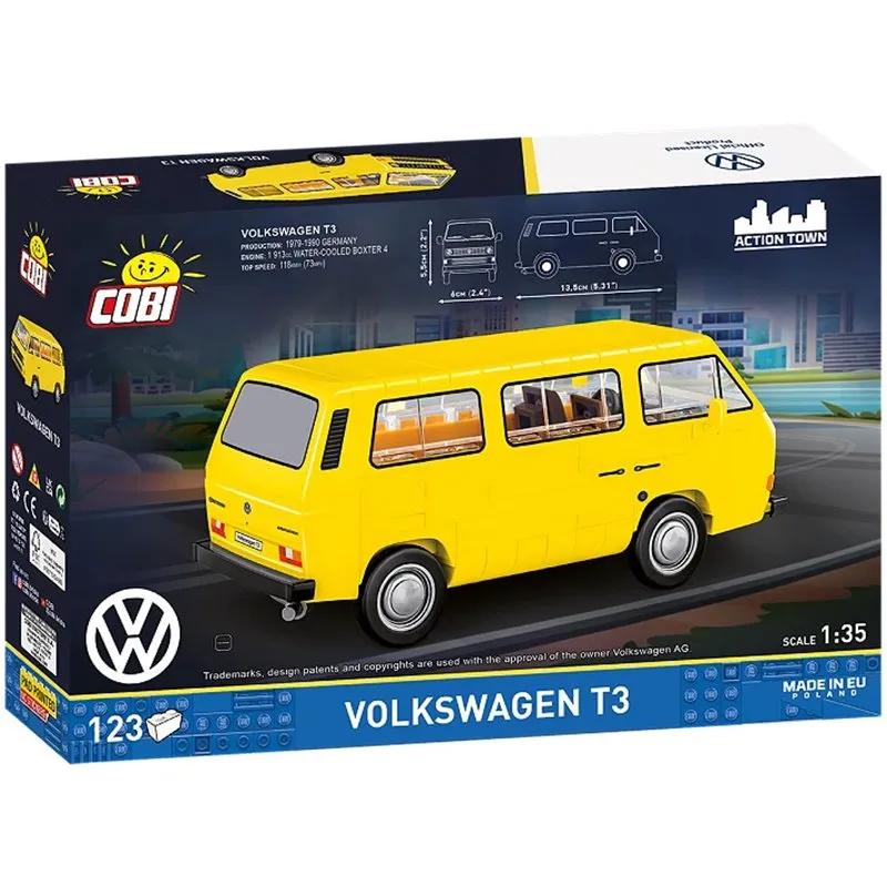 VOLKSWAGEN TRANSPORTER III 1979, 140 PCS VOLKSWAGEN  - 7