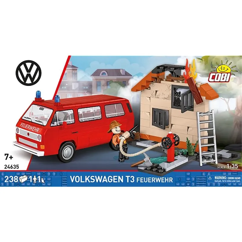 VOLKSWAGEN T3 FEUERWEHR, 240 PCS VOLKSWAGEN  - 3